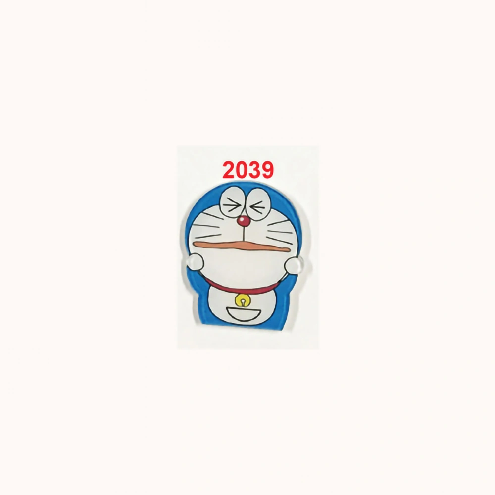 Doraemon Brooch Scratch Resistant Cute Cartoon Doraemon Look Fine Workmanship Portable Brooch Pin for Clothing Bag Decor2039