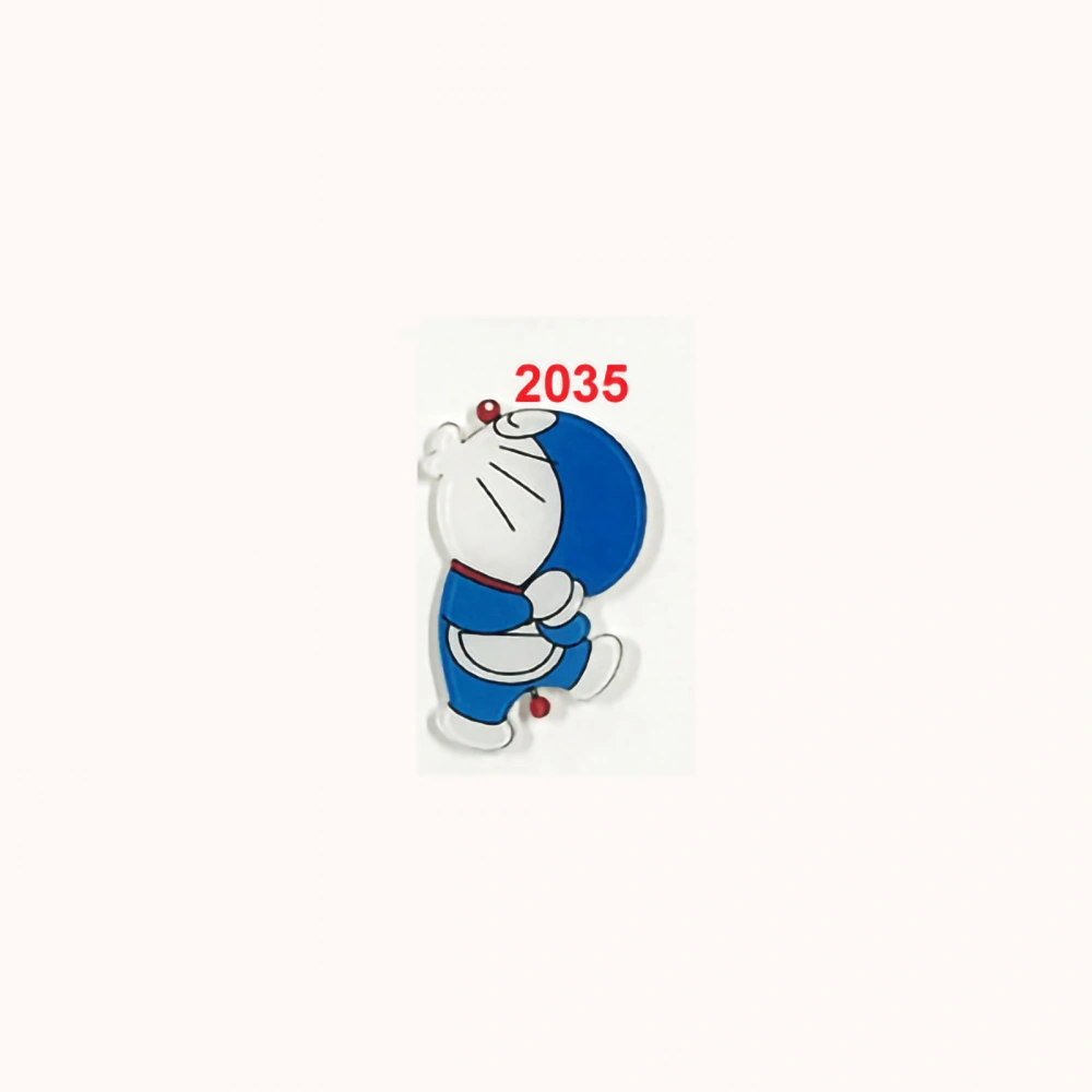 Doraemon Brooch Scratch Resistant Cute Cartoon Doraemon Look Fine Workmanship Portable Brooch Pin for Clothing Bag Decor2035