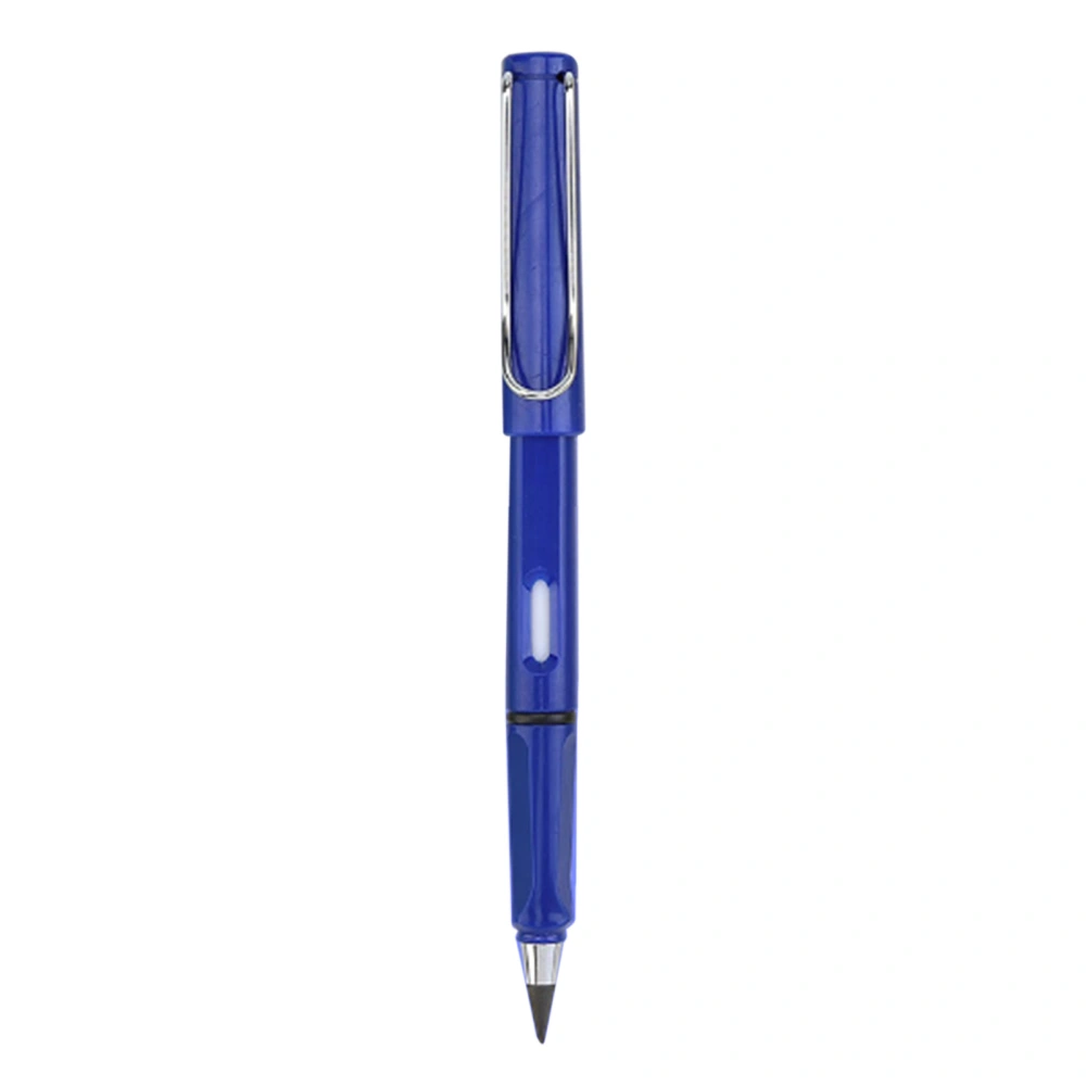 Inkless Pencils HB Hardness Long Lasting Ergonomic Inkless Pencil with Eraser for Student Artists Blue