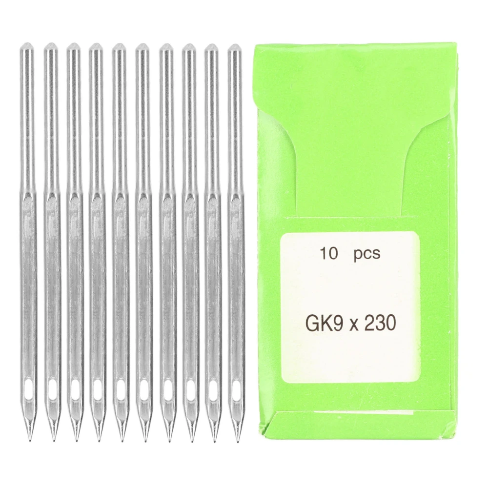 10pcs Sewing Machine Needle Durable Steel Burr Free Embroidery Machine Needle Set for GK9 Home 5cm 230