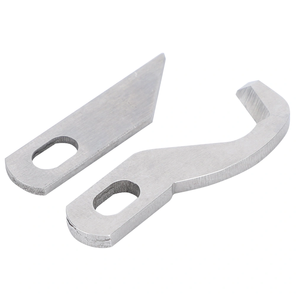 2Pcs Upper Lower Knives for Singer 14N654 Multifunctional Household Overlock Machine Serger