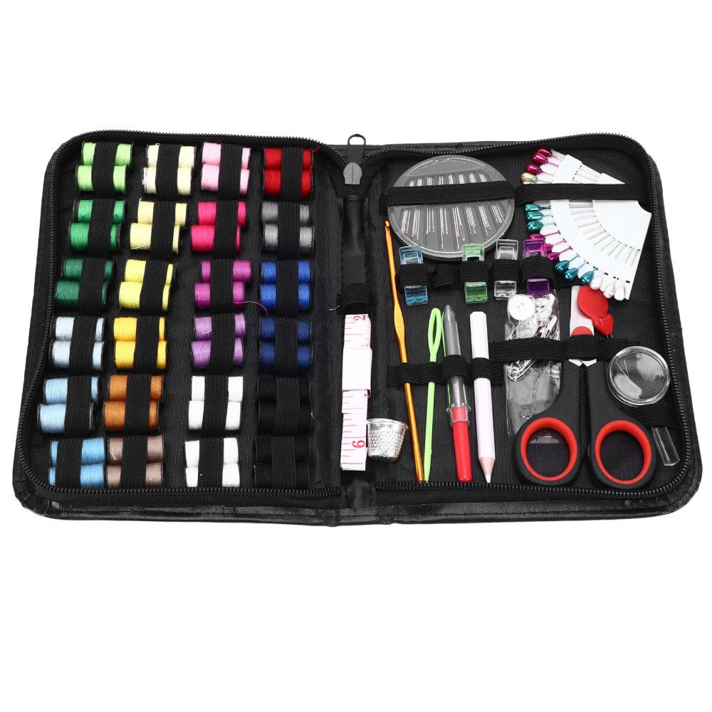 Sewing Set Portable Exquisite DIY Household Needle Thread Embroidery Sewing Kit with Storage Bag