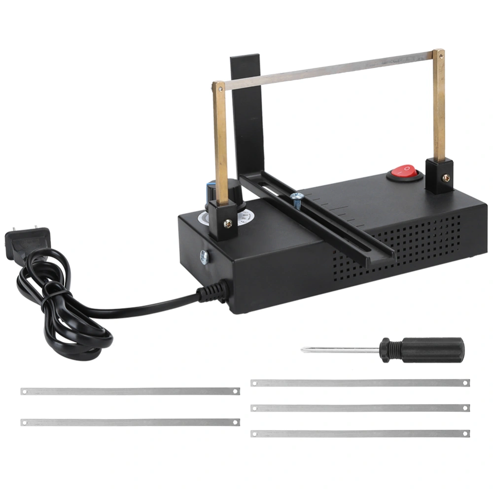 Mini Hot Cutting Machine Manual Electric Heating Cutter for Ribbon Lace Braided Belts 220V CN Plug