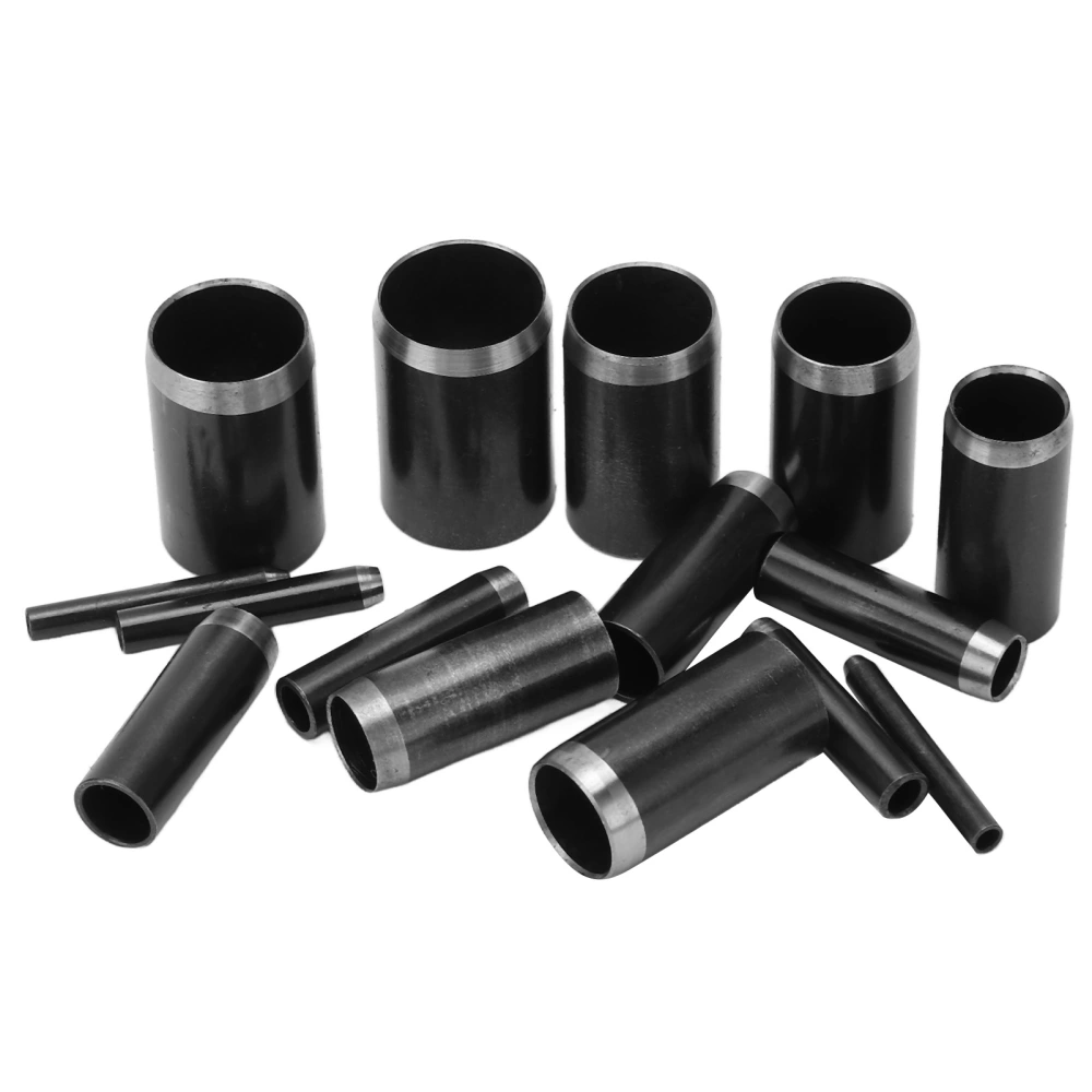 15 Pcs Leather Punch Mold Incisive Edges High Density 1 to 15mm Hollow Punch Cutter for DIY Leather Craft