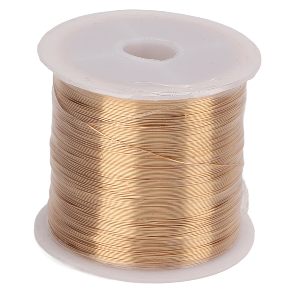 0.3mm 100 Meters Jewelry Copper Wire DIY Handcraft Jewelry Knitting Shaping Wire Wrap Jewelry Wire for Craft Golden