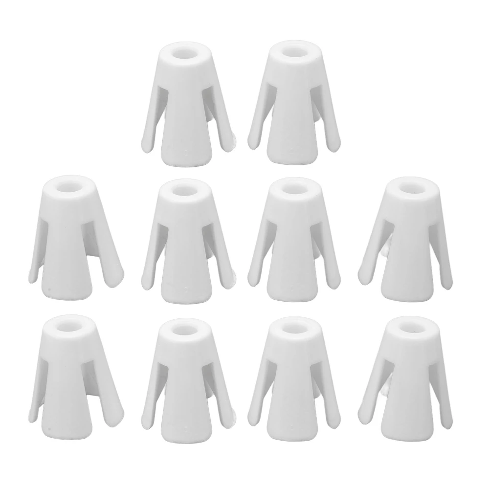 10Pcs Plastic Coil Claw Sturdy Durable Plastic Lightweight Cone Thread Holder for Industrial Sewing Machine