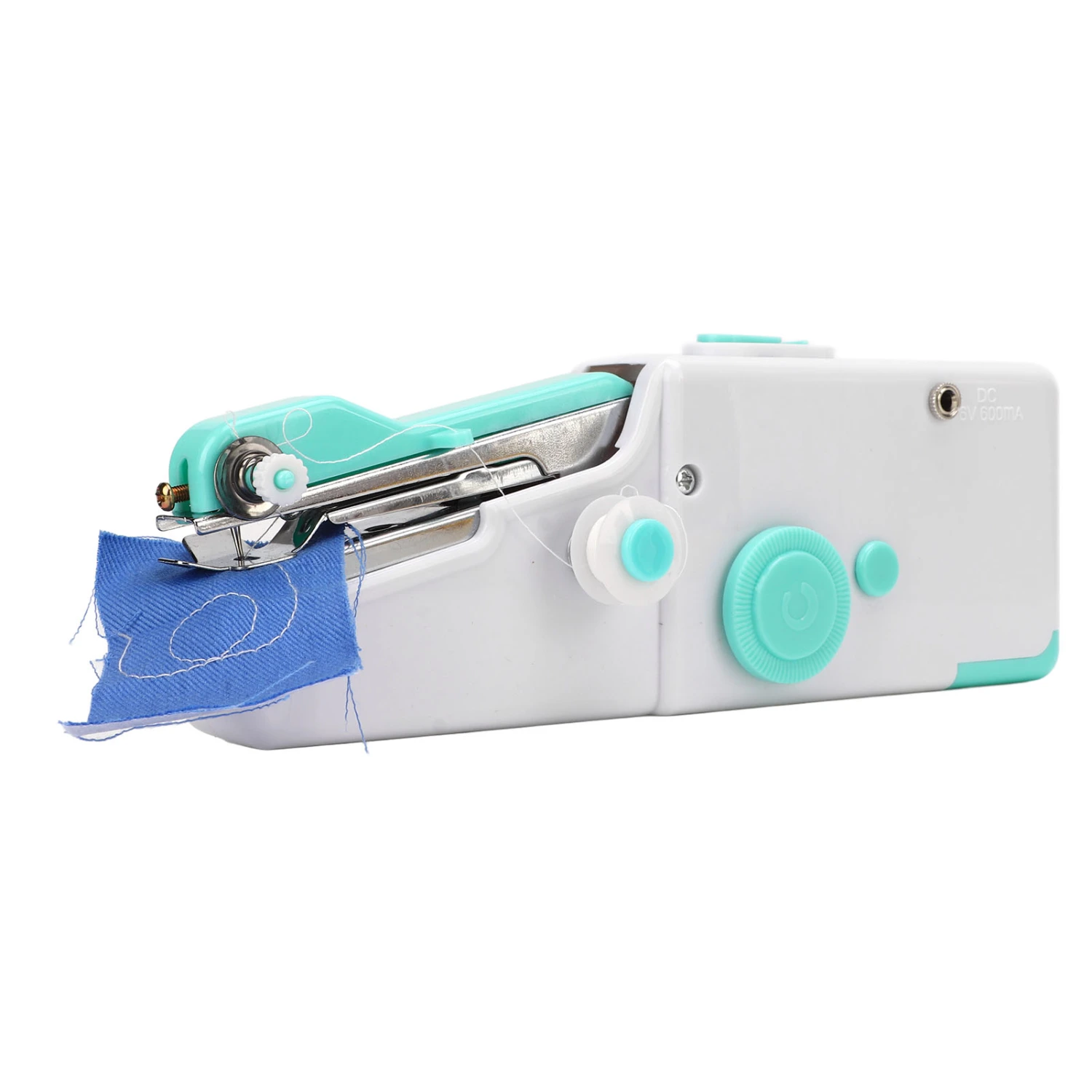 Handheld Sewing Machine Multipurpose Cordless Portable Sewing Machine for Beginners Kids Adults Blue