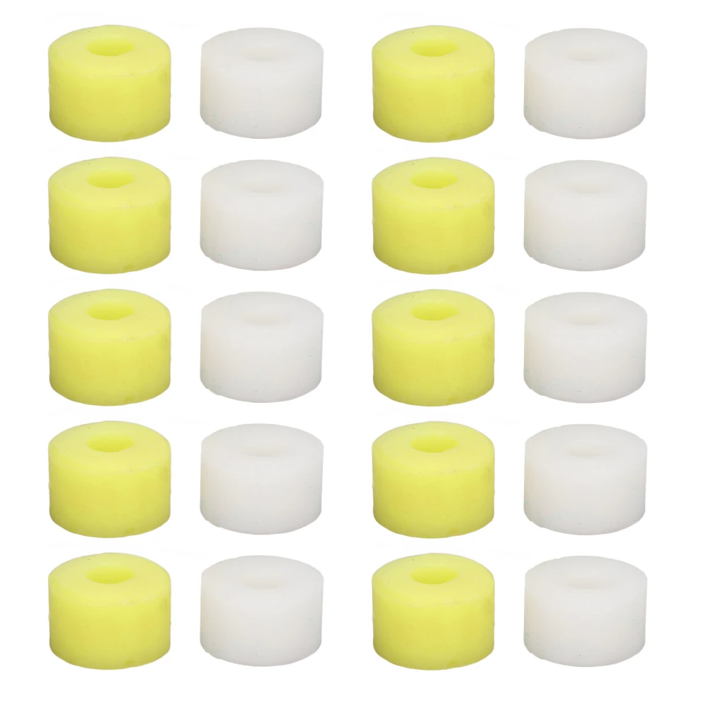 20 Pcs Thread Wax Water Soluble Yellow White Odorless Preventing Fluffing Sewing Beeswax for Stitch Project