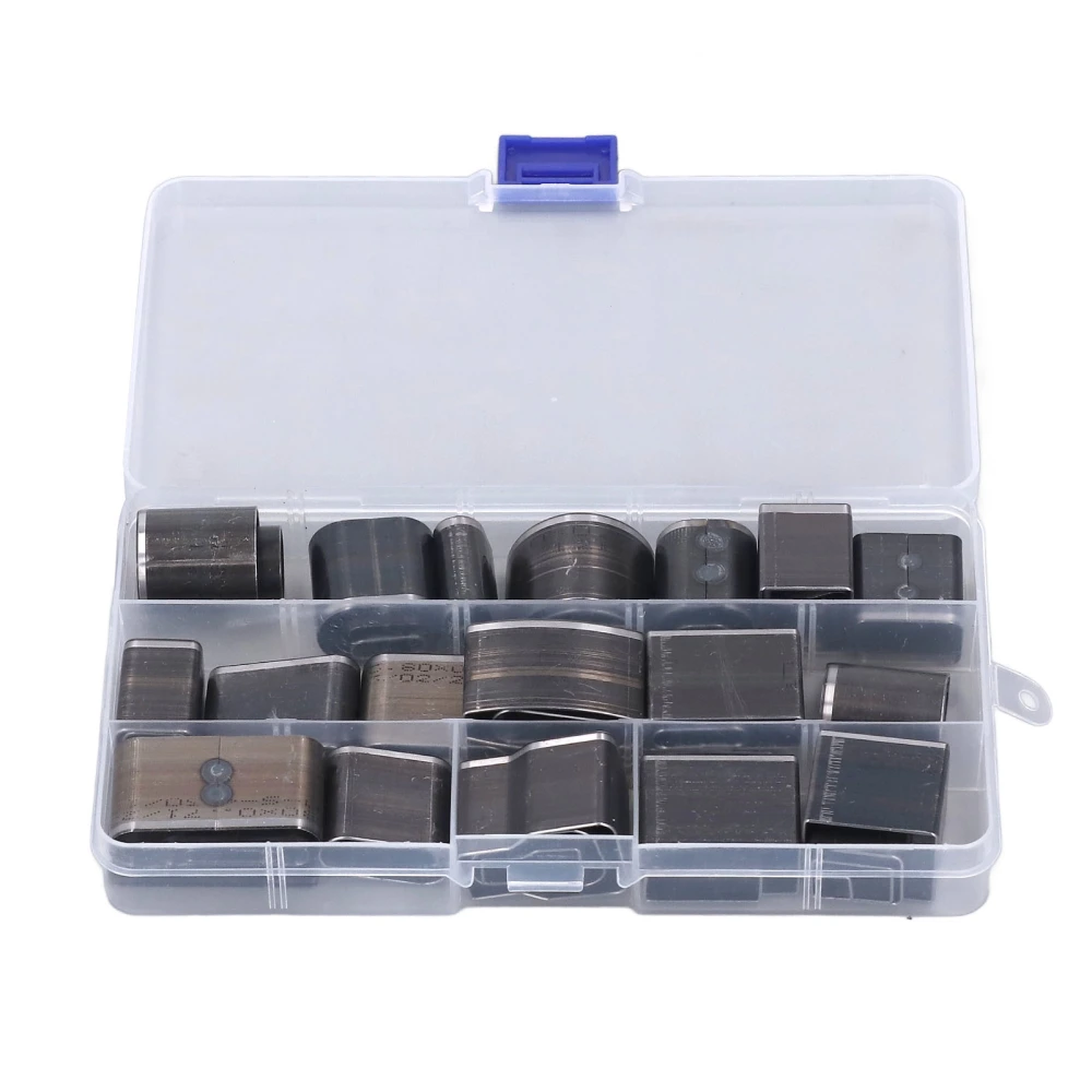 52Pcs Hollow Punch Cutter Set High Speed Steel Practical Leather Cutting Dies Set with Storage Box for Making Leathercraft