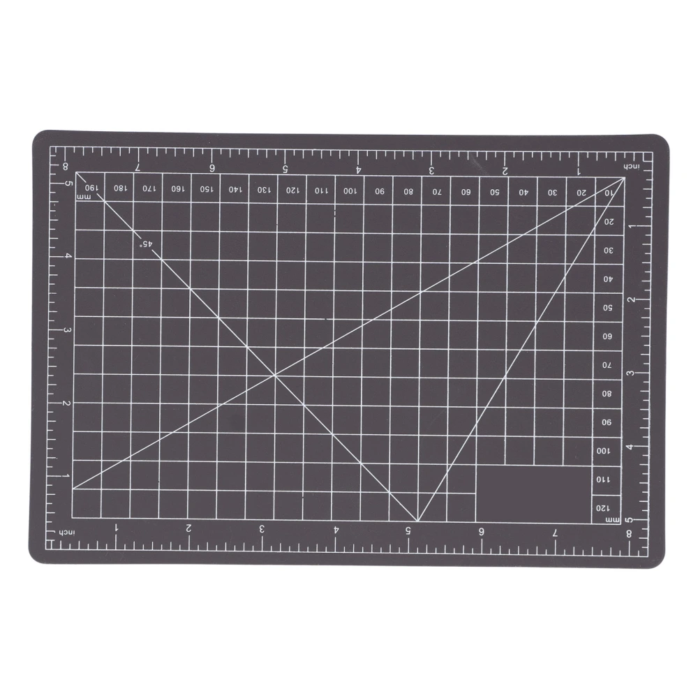 Cutting Mat A5 Engraving Pad Scale Board 2Color DoubleSided DIY Craft Accessories