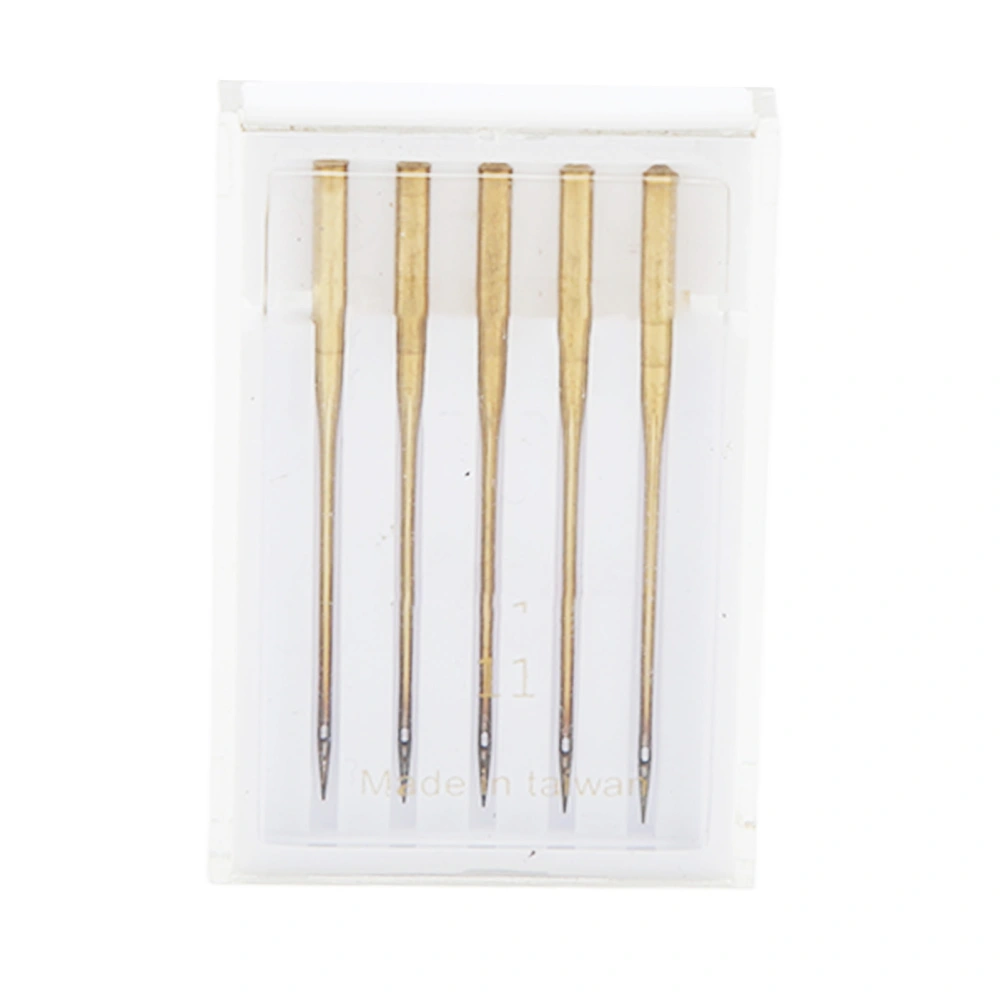 5pcs Sewing Machine Needles Different Fabrics Available Iron Material Avoiding Skipping Stitches Embroidery Needles