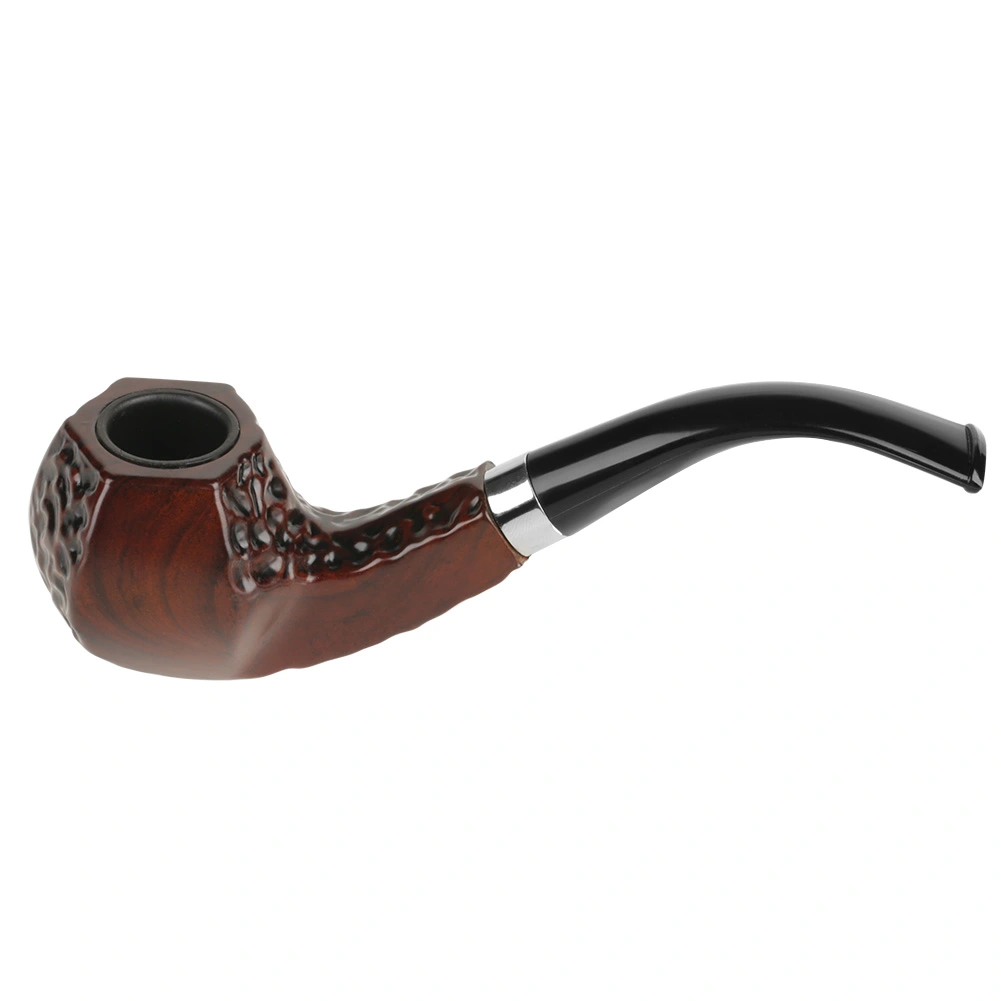 Collectible Durable Smoking Resin Pipe Tobacco Cigarette Cigar Pipe (#CF653)