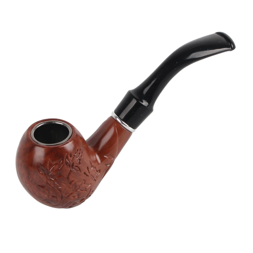 Collectible Durable Smoking Resin Pipe Carve Pattern Tobacco Cigarette Cigar Pipe