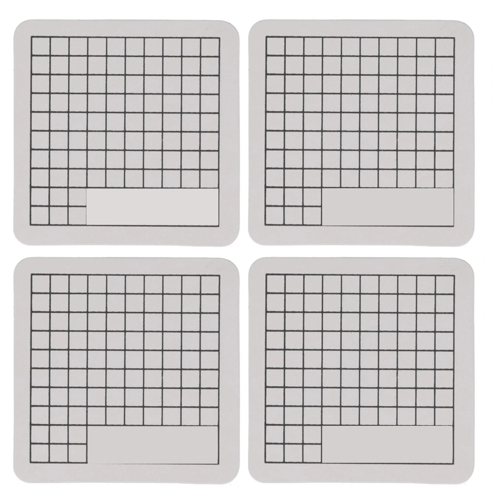 4Pcs Cutting Mat Mini Cute Model Cut Pad Paper Rubber Stamp Engraving Scale Board 6 x 6cm