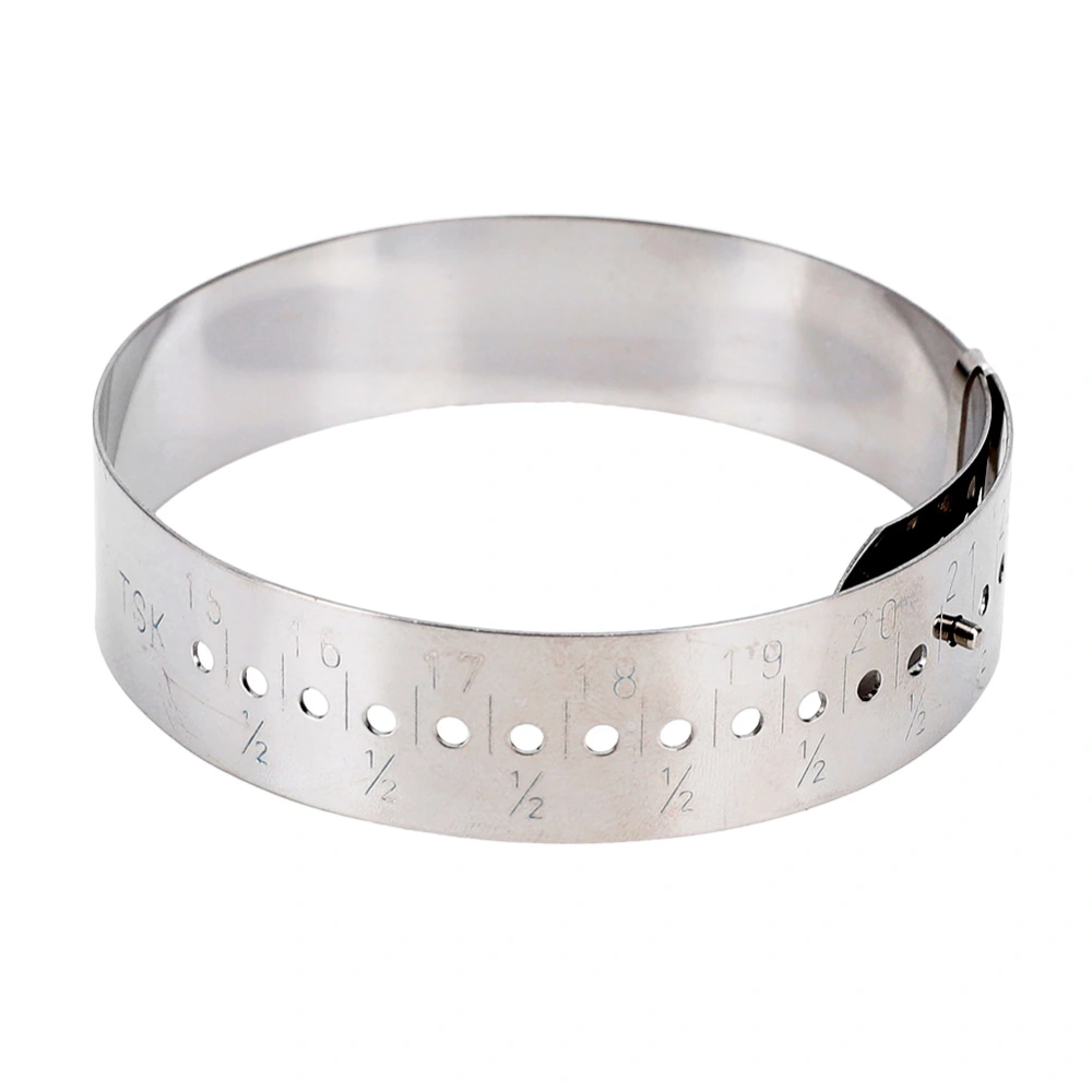 Bracelet Measuring Gauge Wrists Adjustable Sizing Tool 15~23cm Ring Adjuster Stainless Steel