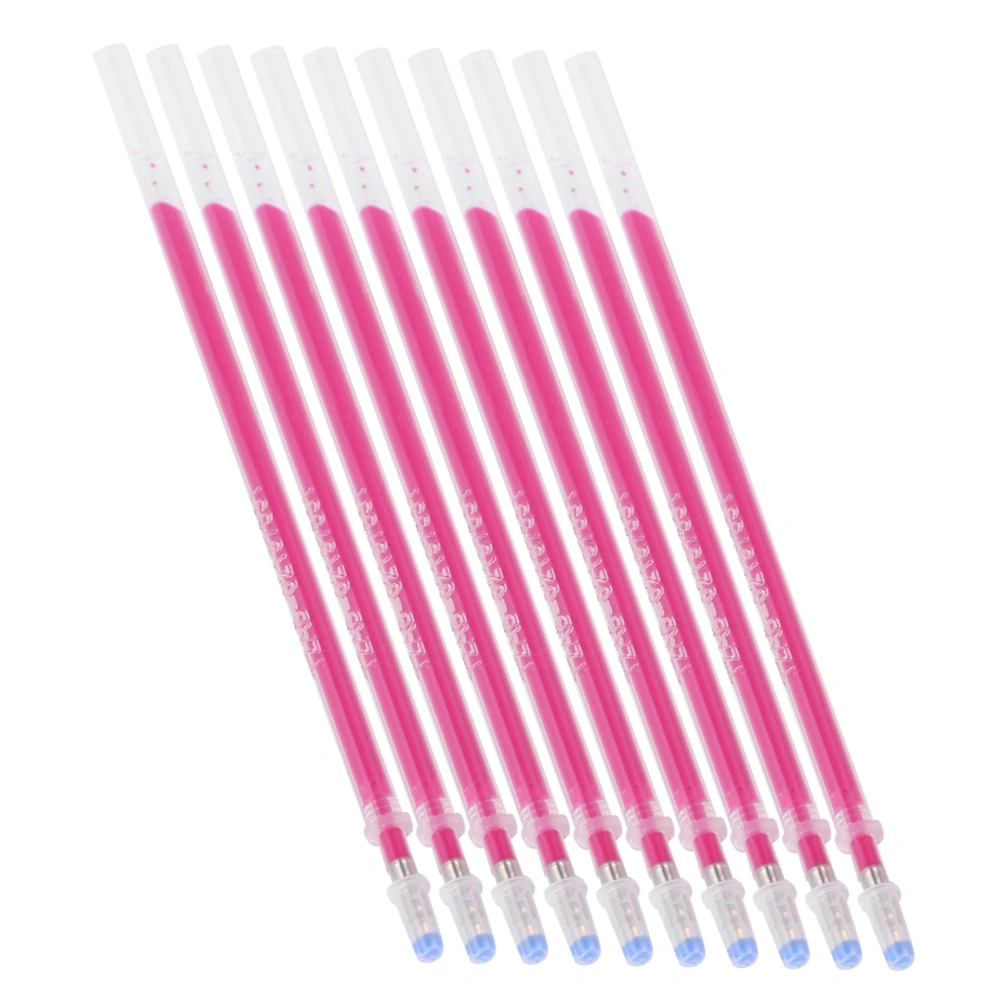 100pcs Red High Temperature Disappearing Pen Refill Heat Erasable Marker Tailoring Tool Accessory