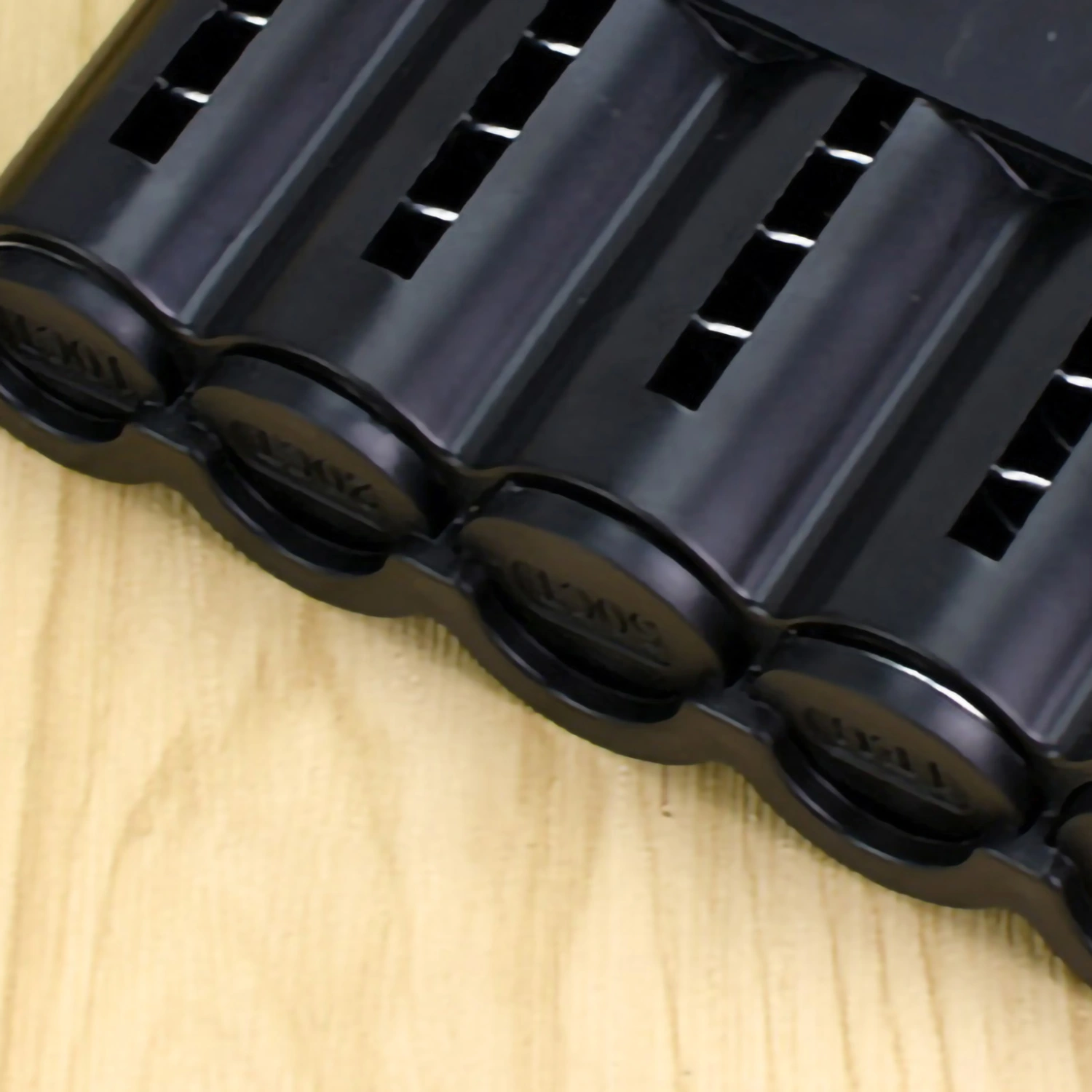 Coin Changer Dispenser Multi Layer Stackable Large Capacity Coin Storage Tubes Coin Box for Office Bank Black
