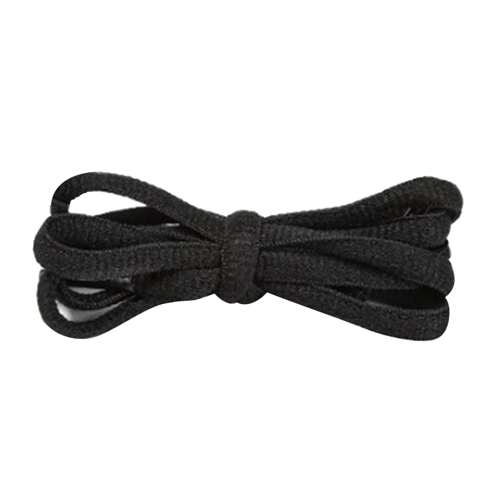 1 Pair Black Shoelace 1.2m Length Black Flat Shoe Laces for Sports Running Shoes Casual Shoes