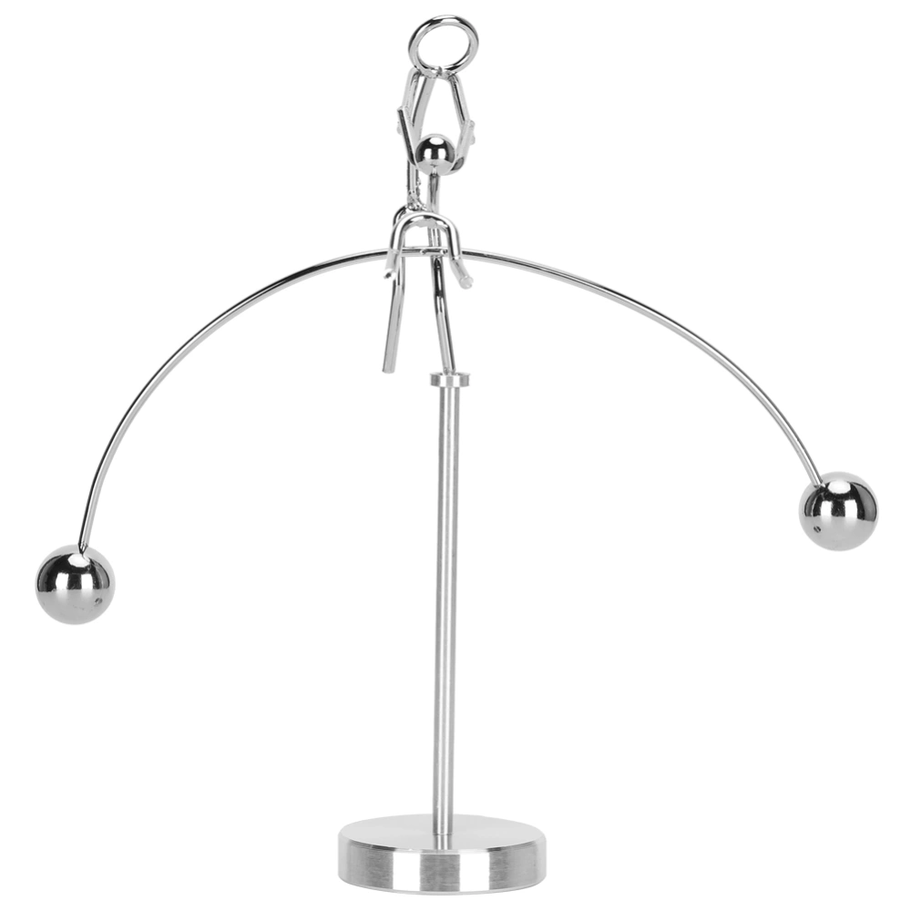 Metal Balancing Pendulum 2-People Dancing Innovative Stress Relief Toy Office Desktop Gift