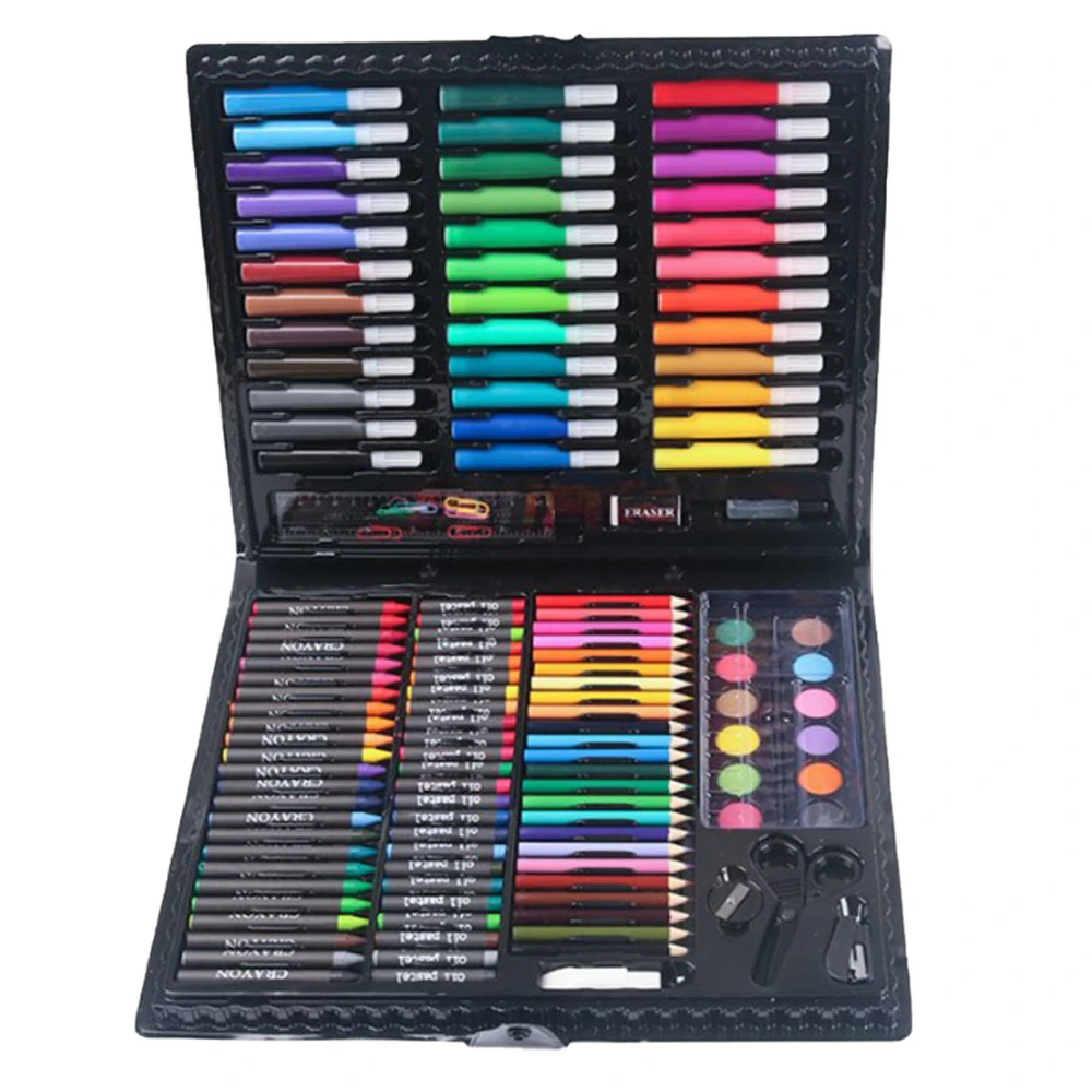 150pcs Kids Art Kit Stimulate Creativity Quick Drying Safe Washable Drawing Kit for Scrapbooking