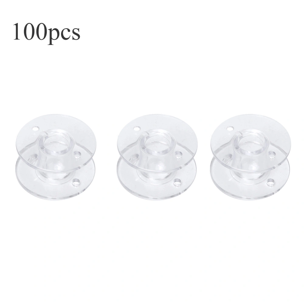 100Pcs Bobbin High Quality Plastic Multifunctional Sewing Machine Accessories