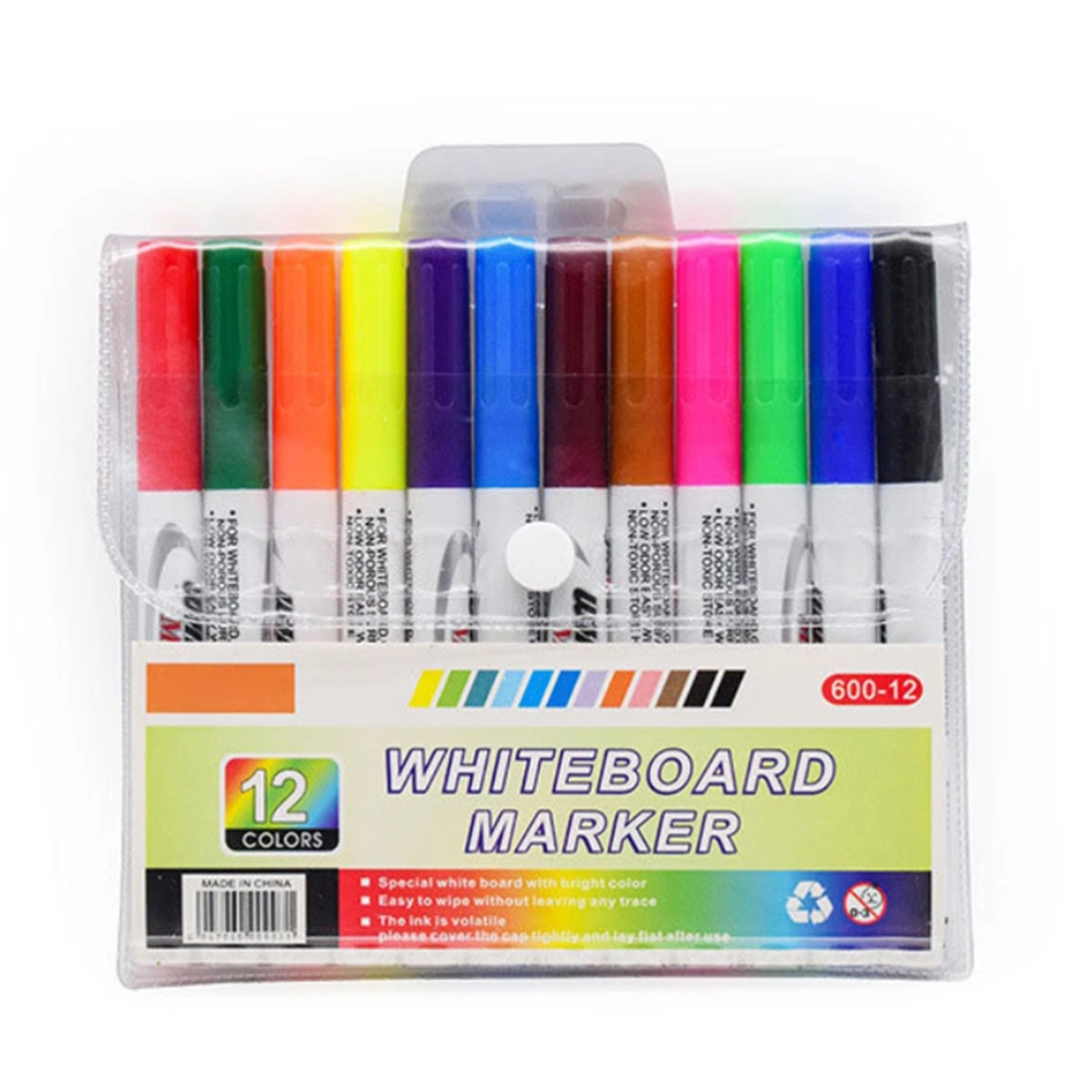 8/12 Pcs Magical Water Painting Pen Toy Whiteboard Dry Erase Pen White Board Marker Student Children Drawing Pen