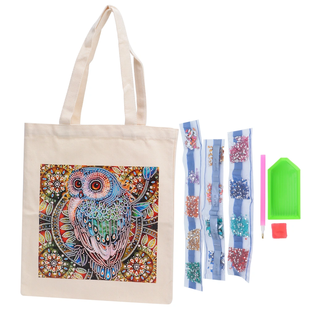 Diamond Painting Tote Bag Practical Colorful Special for Schoolbag Storage Picnic Travel GiftsBB015