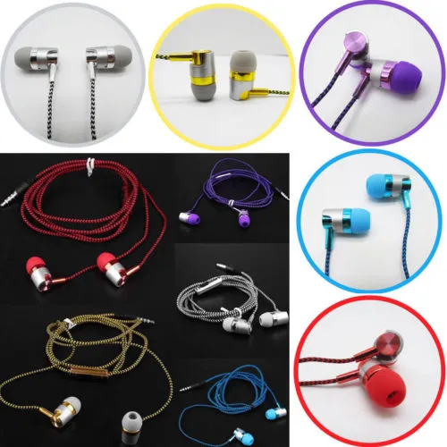 Wired Headset, 3.5mm Cozy Earcaps Heavy Bass Wired Headphones