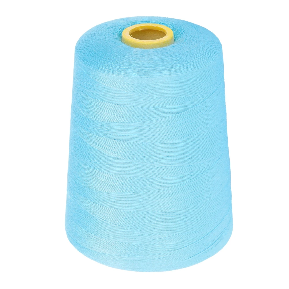 Sewing Thread 8000 Yards Multiple Coloured Polyester Yarns for DIY Embroidery Machine Project251 Sky Blue