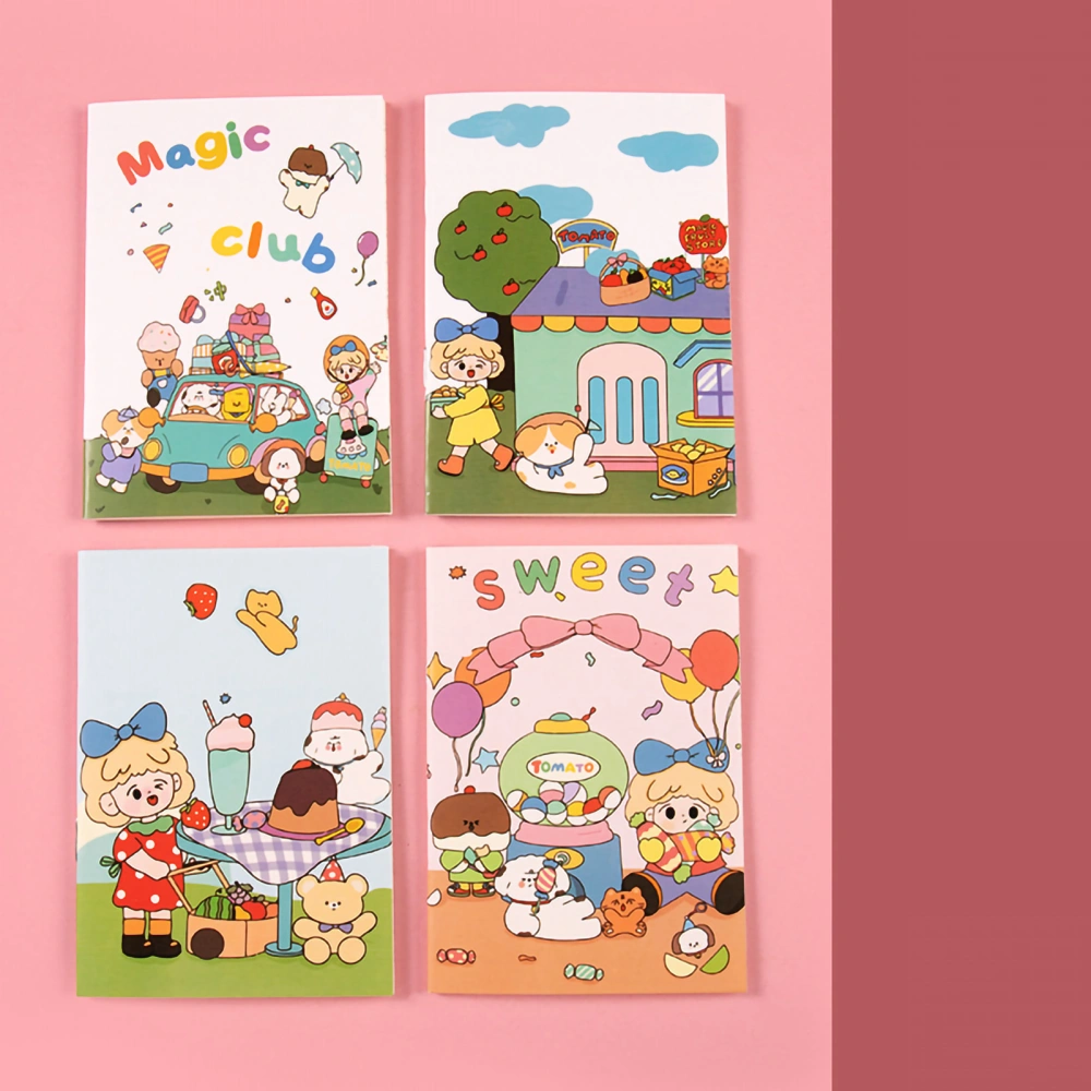 Cartoon Notebooks Full Water Pulp Grade A Paper Material 32 Pages Cute Notepads for Writing to Do ListsOuting