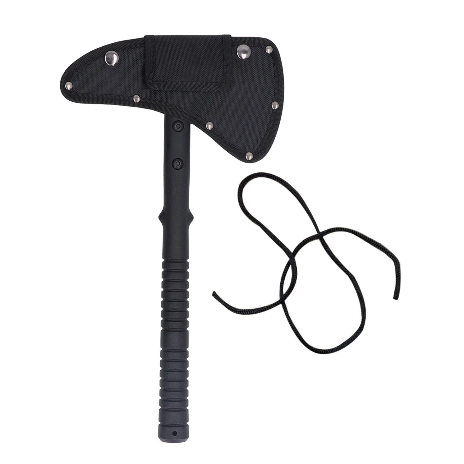 Camping Hatchet Hex Set Screws Steel Curved Blade Portable Outdoor Multifunctional Axe for Fire Engineers Outdoor