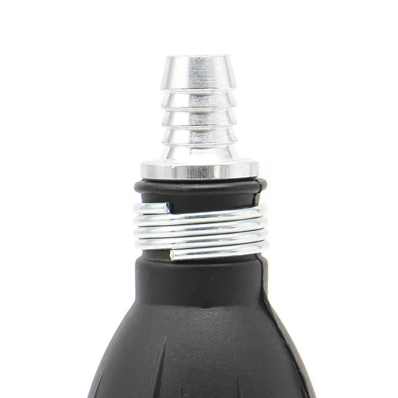 Fuel Line Pump, 6/8/10/12mm Rubber Aluminum Hand Gas Petrol Pumps