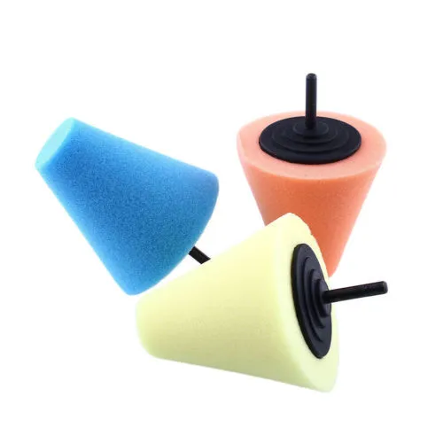 Car Wheel Hub Brush, Burnishing Buffing Pads Auto Polishing Foam Tool