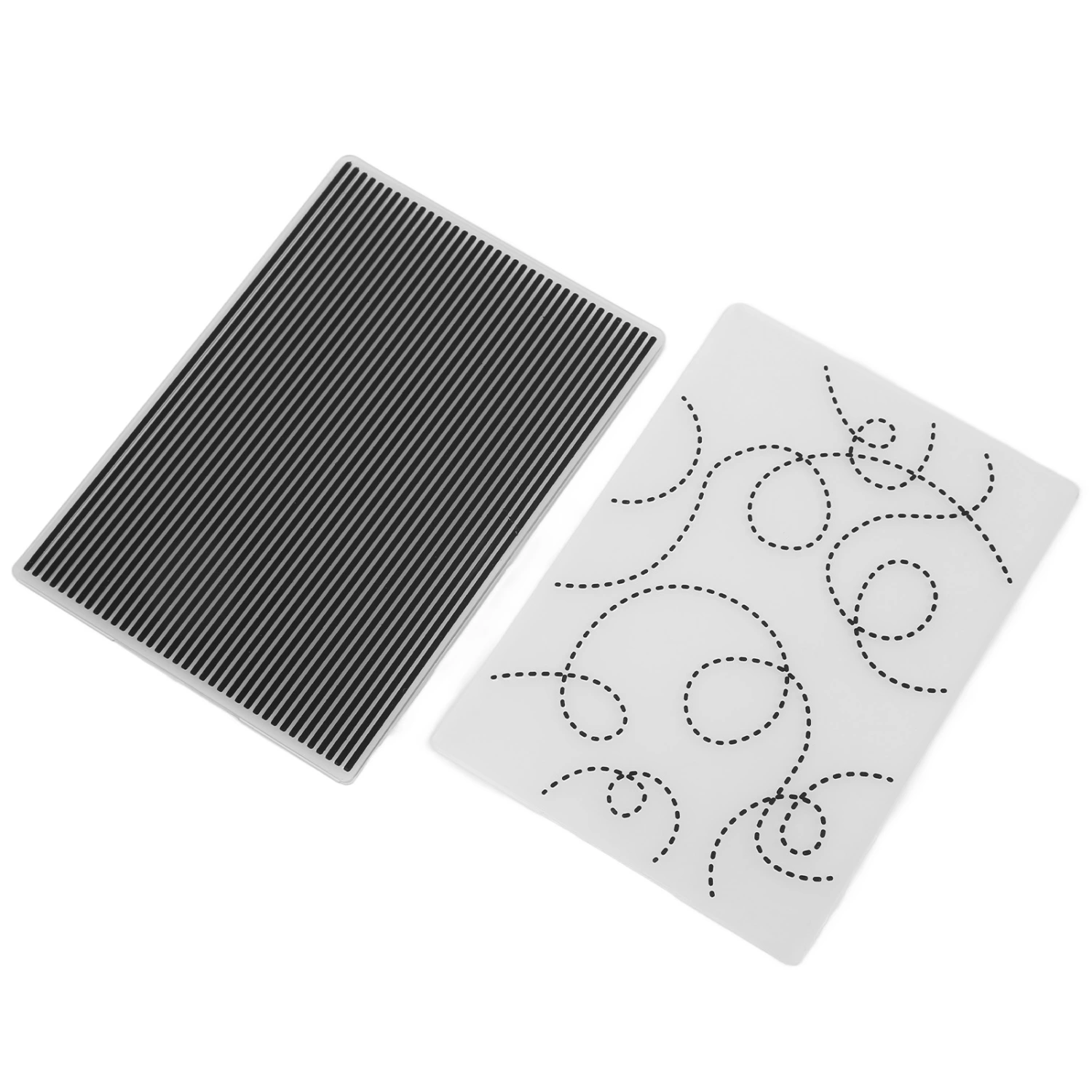 Plastic Embossing Folders DIY Craft Embossed Design Embossing Template for Card Scrapbooking Invitation Envelope