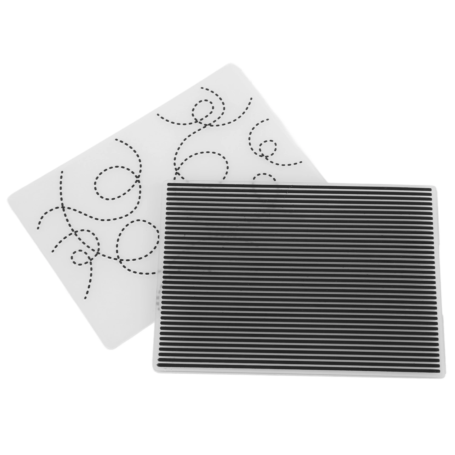 Plastic Embossing Folders DIY Craft Embossed Design Embossing Template for Card Scrapbooking Invitation Envelope