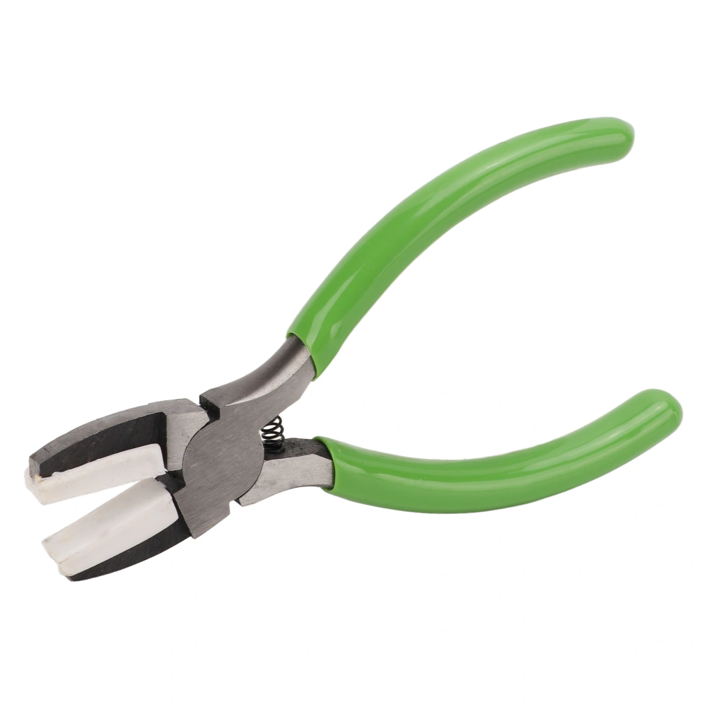 Jewelry Pliers Effort Saving Nonslip Handle Sturdy Durable Wide Application Carbon Steel Plastic Nose Pliers