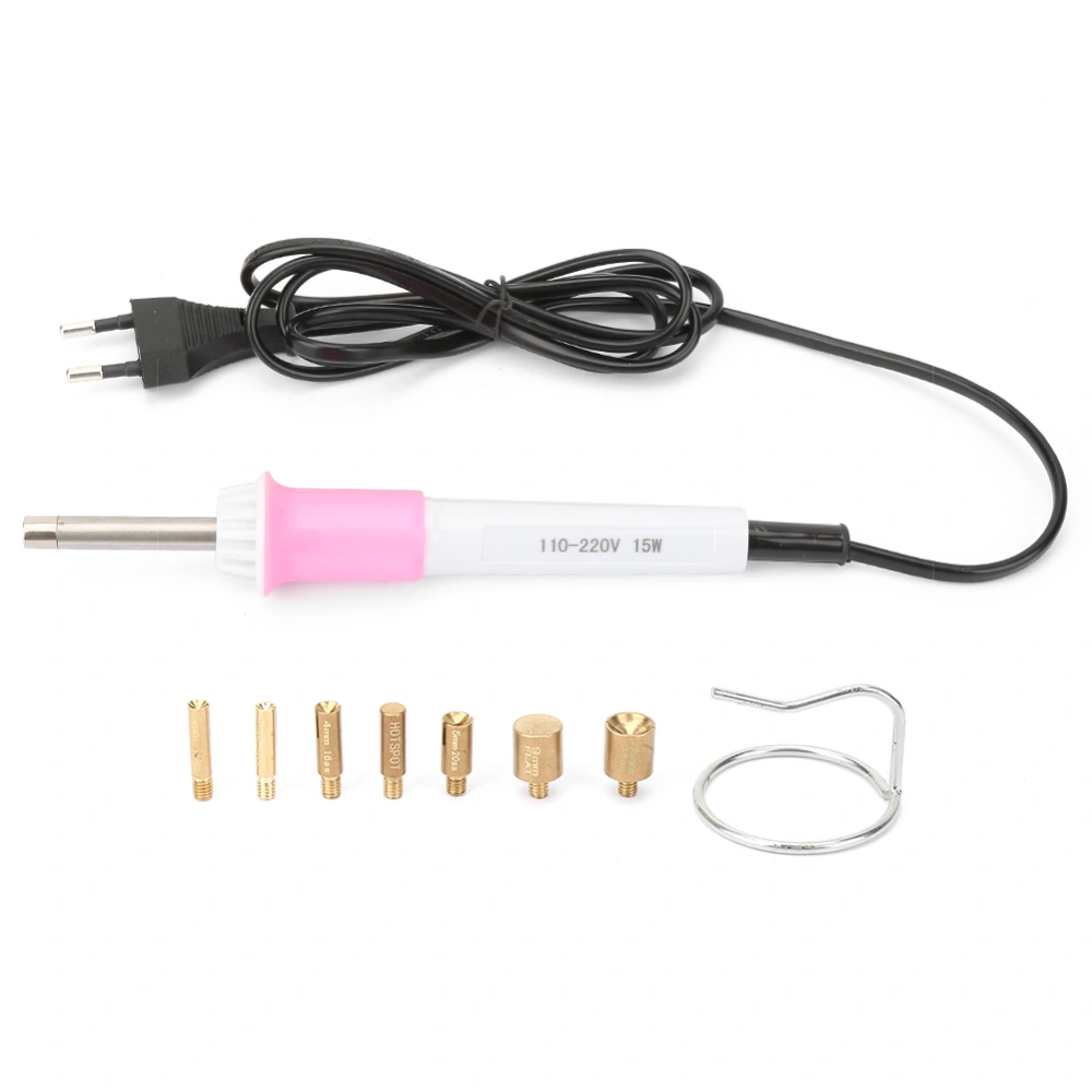 Hotfix Hot Fix Iron on Applicator Wand Heat Gun for Rhinestone Crystal Tool EU Plug 110-220V