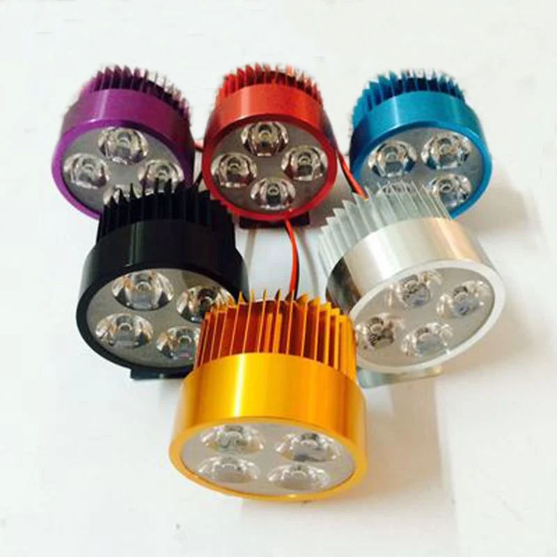 4W Spot Light, Super Bright Bicycle Driving Lamp for Car Motorcycle