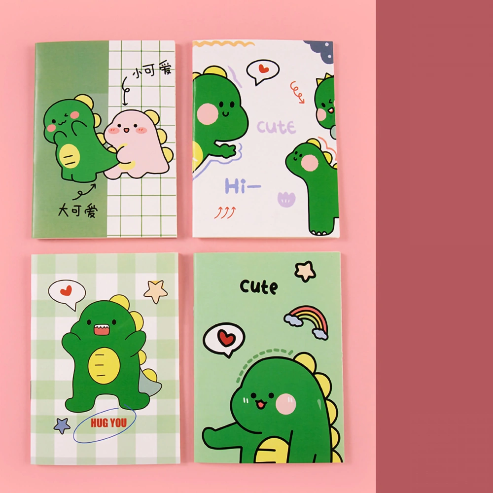 Cartoon Notebooks Full Water Pulp Grade A Paper Material 32 Pages Cute Notepads for Writing to Do ListsDinosaur