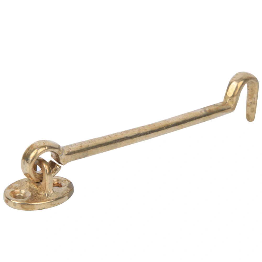 Chinese Style Window Latches Antique Brass Security Window Stay Hook Wind Brace(Brass Color )