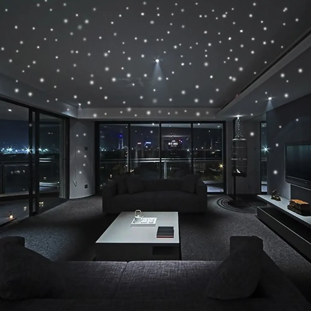Dot Glow Wall Sticker Luminous Vinyl Romantic Like Star Room Decorative Films