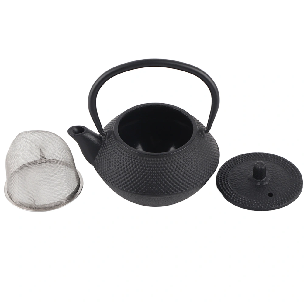 Cast Iron Tea Pot 0.3L Home Use Kettle with Strainer Modeled On Japanese Tea Boiler