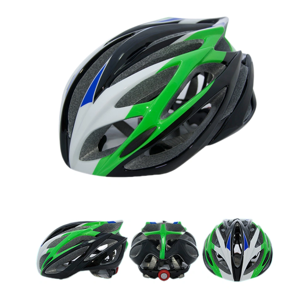 Unisex Riding Helmet Strong Well Ventilated Adjustable Safety Bicycle Helmet