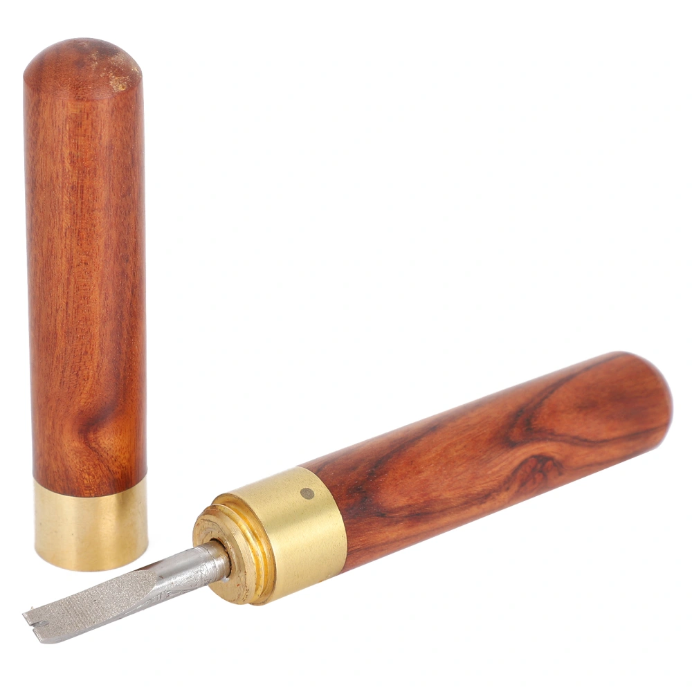 Edge Leather Beveler Sandalwood Edger DIY Beveling Exterior Finishing Craft Cutting Tool0.8mm