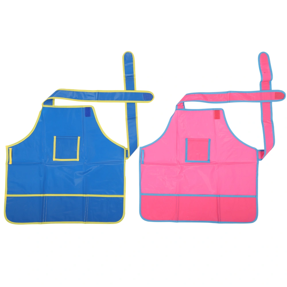 2Pcs Children's Painting Apron Smock Waterproof Art Craft Kids DIY Drawing Tools