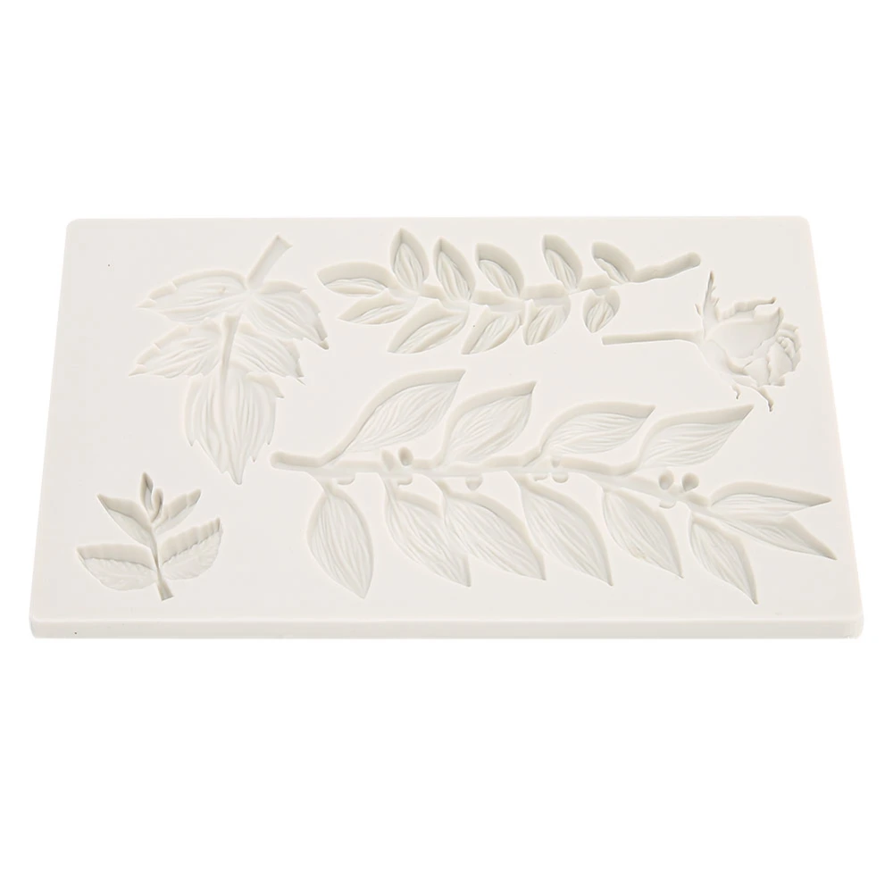 Branch Flower Vine Pattern Silicone Cake Mold DIY Chocolate Fondant Baking Decorating Mould