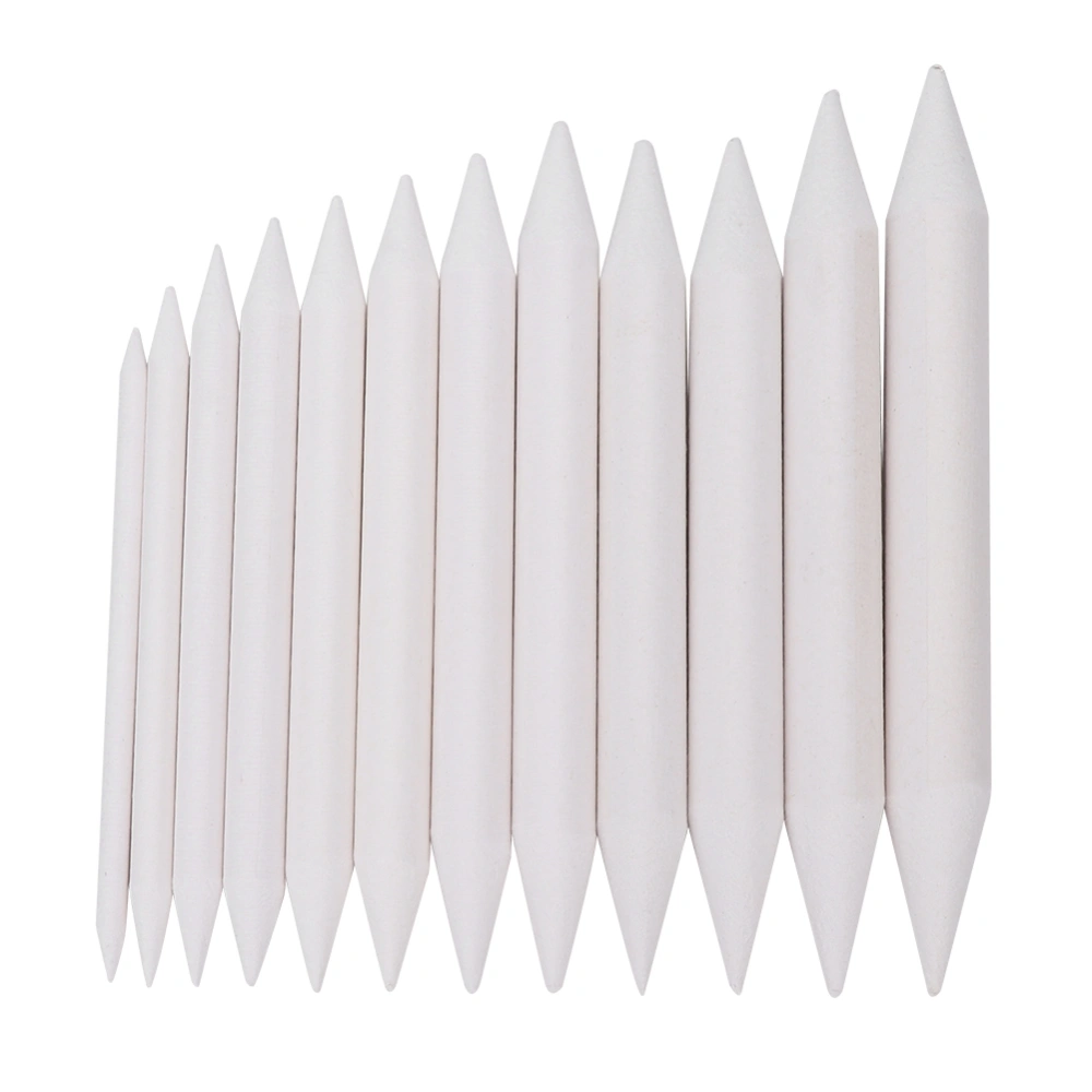 12 Pcs White Paper Pen Blending Stumps Sketch Rub Drawing Tool Sketch Drawing Tool