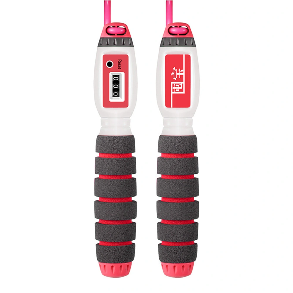 Counting Skipping Rope HD Display Adjustable Length Sport Tool