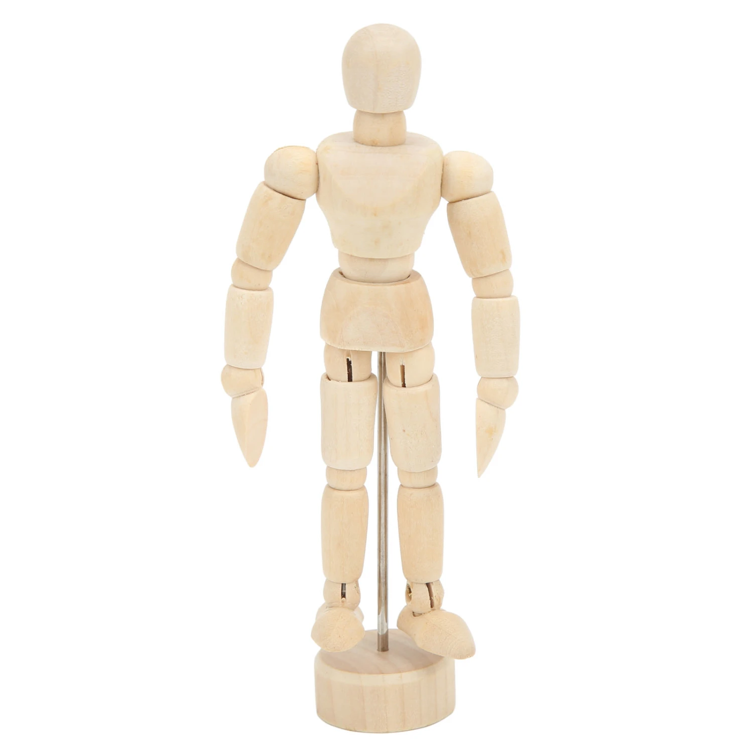 Wooden Mannequin 14 Rotatable Joint Drawing Mannequin Human Body Proportions Portable Art Mannequin for Artist For Sketching 4.5in(11.4cm)