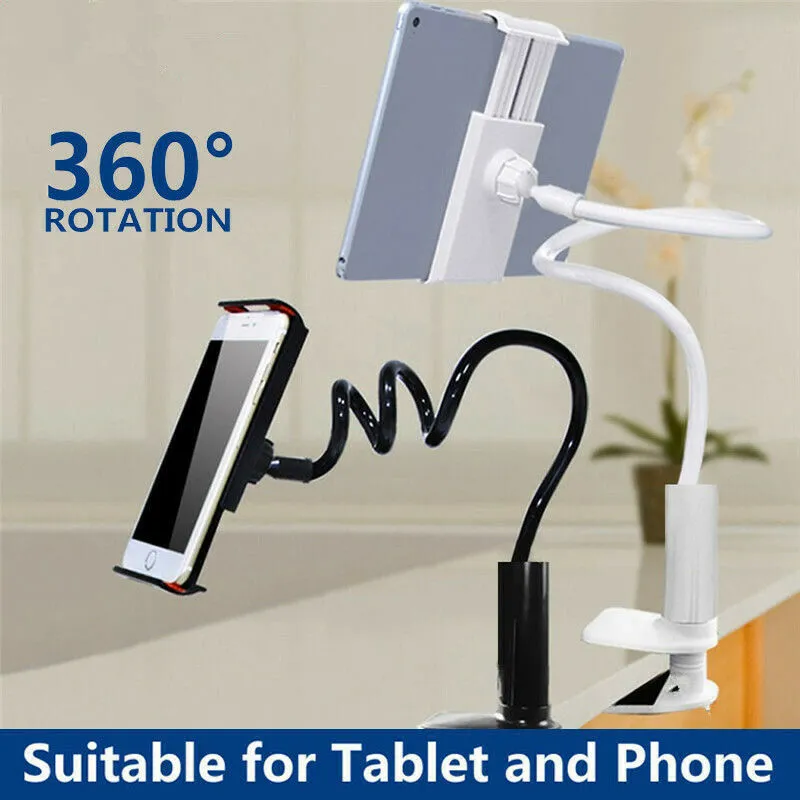 Tablet Cell Phone Stand Holder, Adjustable Lazy Bracket Holder for Bed/Desktop
